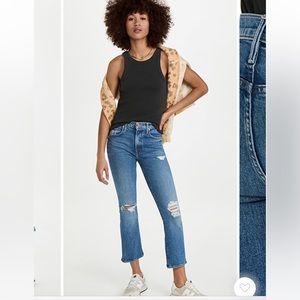 NWT-Mother Denim-Insider Crop-size:23